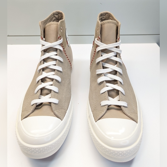 Converse Chuck 70 Crafted Mixed Material Nomad Khaki Hi-Top Sneakers Men’s 10.5 - Picture 5 of 10